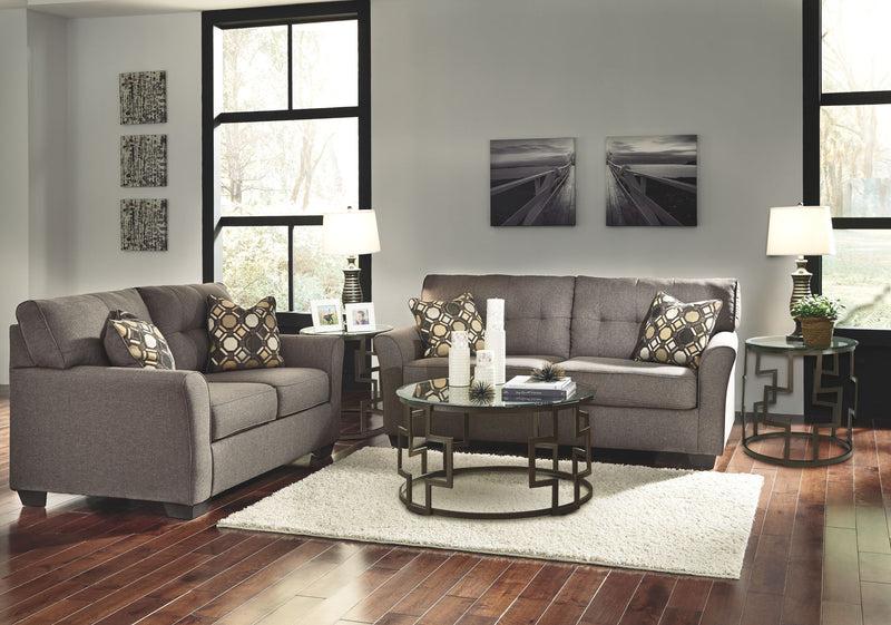 Tibbee - Loveseat - Slate