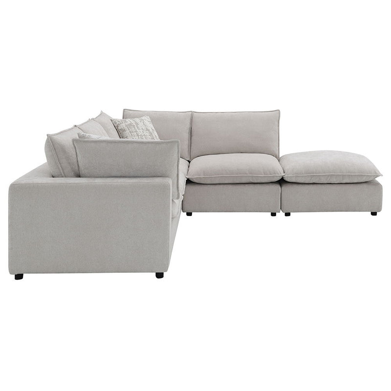 Marisa - Modular Ottoman - Beige Boucle