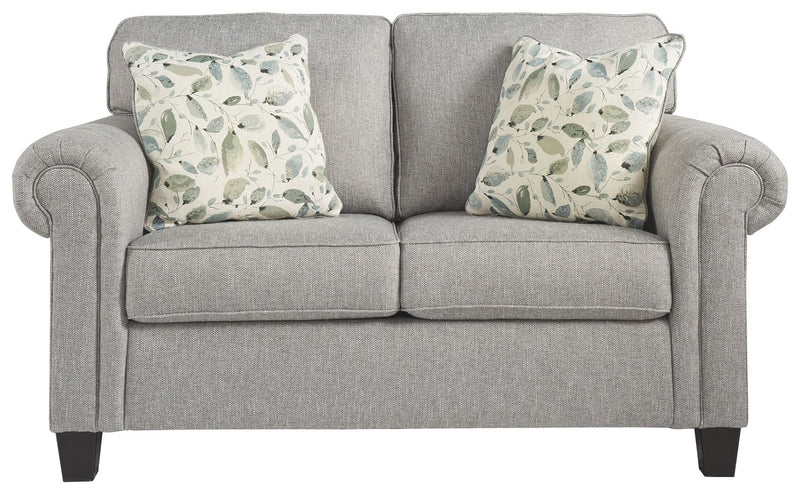 Alandari - Loveseat - Gray Dark