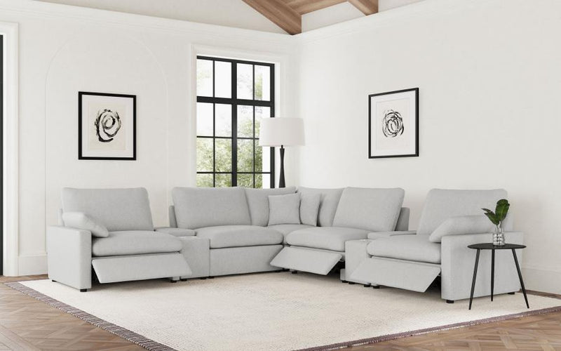 Collins - 7-Piece Modular Power Reclining Sectional