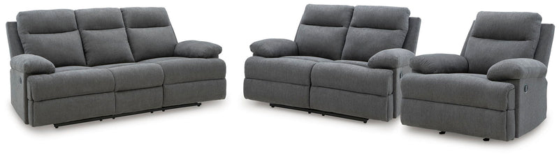 Side-Swipe - Reclining Living Room Set