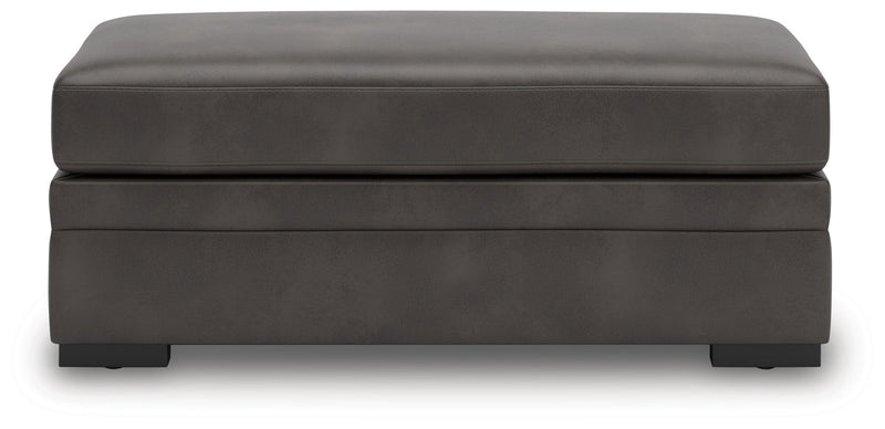 Lofton-Pike - Oversized Accent Ottoman - Shadow