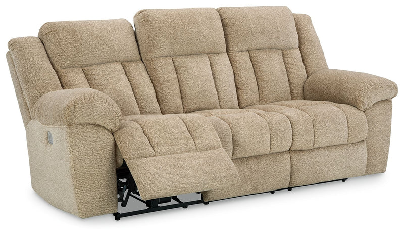 Tip-Off - Power Reclining Sofa With Adj Headrest