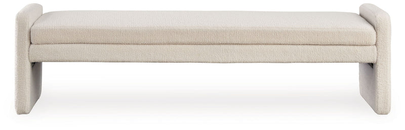 Lembertson - Accent Bench - Ecru