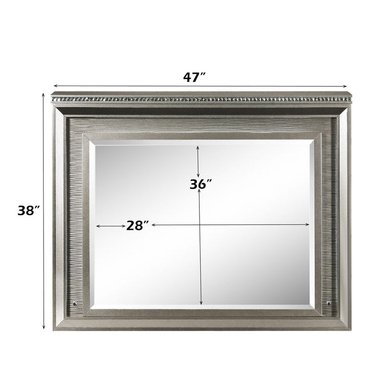Sadie - Mirror With LED - Dark Champagne