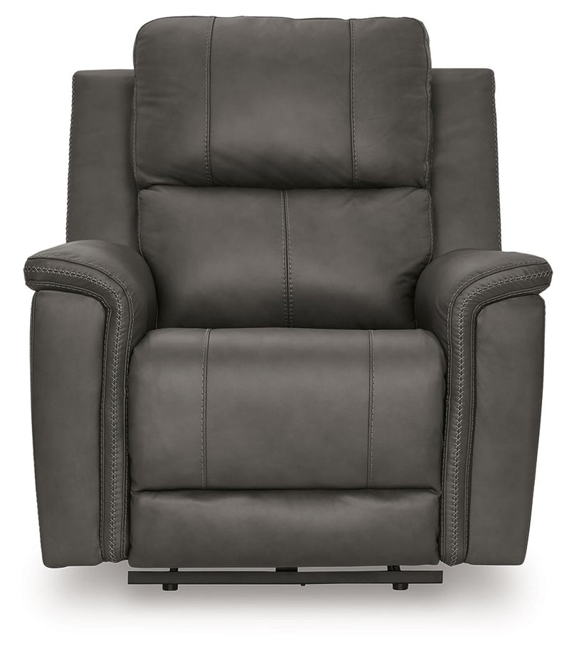 Bleckley - Power Recliner With Adjustable Headrest