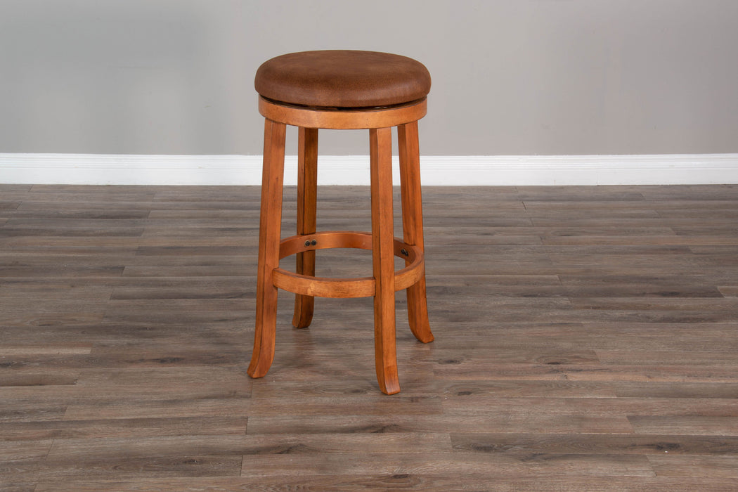 Sedona - Swivel Stool With Cushion Seat