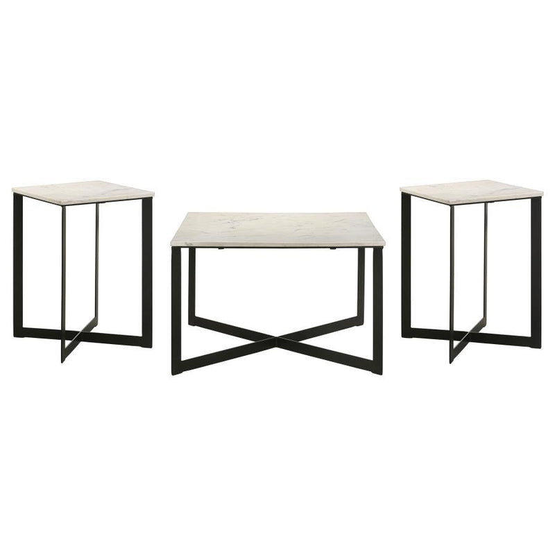 Tobin - Marble Top Coffee And End Table Set