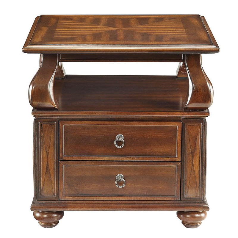 Amado - End Table - Walnut