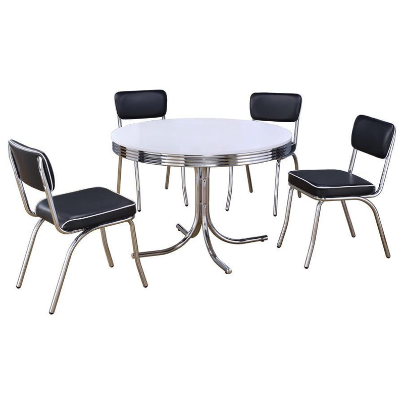 Retro - Round Dining Table Set