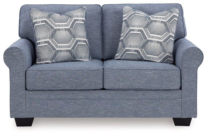 Carissa Manor - Loveseat - Denim