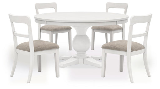 Greddinton - Round Dining Table Set