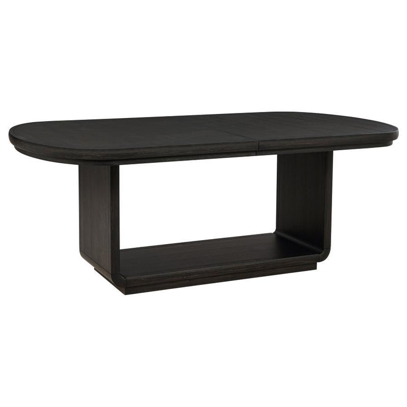 Leandro - 78" Extension Dining Room Table - Burnished Black