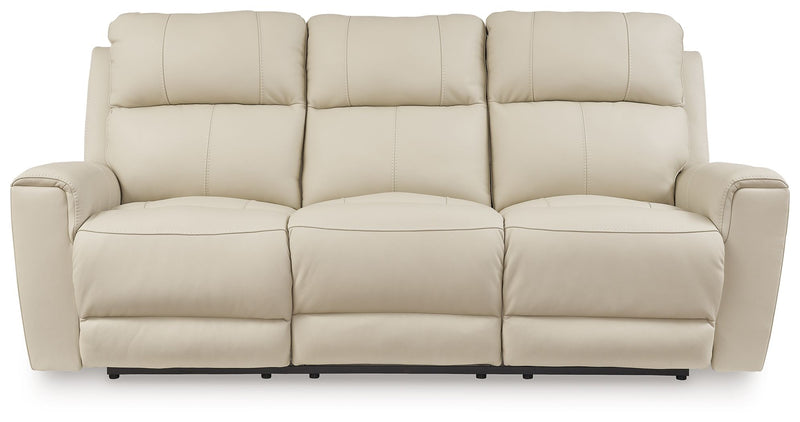 Dahlmoore - Power Reclining Sofa - Almond