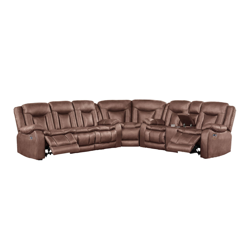 Morello - 3 Piece Manual Sofa/Loveseat/Wedge