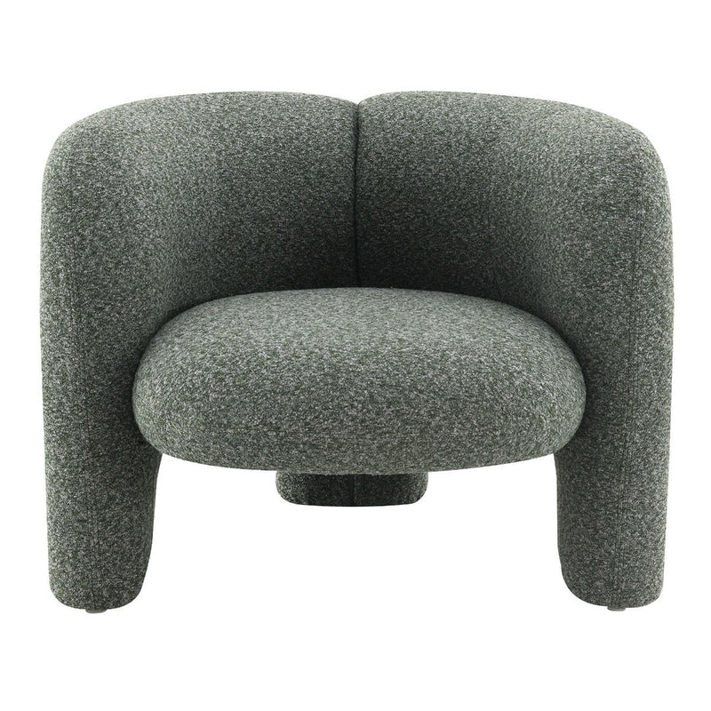 Pemba - Accent Chair - Green Tweed